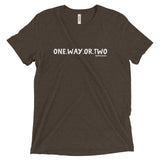 One way or two
